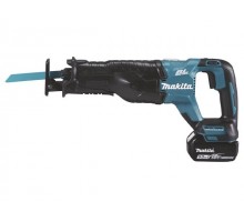 Аккум. сабельная пила MAKITA LXT DJR 187 RTE в чем. (18.0 В, 2 акк., 5.0 А/ч, Li-Ion, дерево до 255 мм, металл до 20 мм)