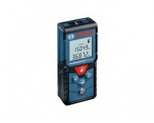 Дальномер лазерный BOSCH GLM 40 в кор. (0.15 - 40 м, +/- 2 мм/м, IP 54)