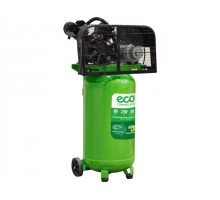 Компрессор ECO AE-1005-B2 ременной (380 л/мин, 8 атм, ременной, масляный, вертикальный ресив. 100 л, 220 В, 2.20 кВт)