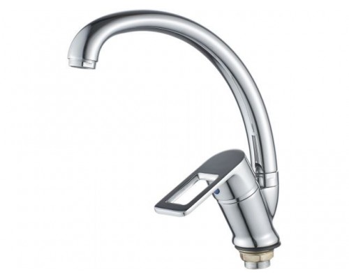 Смеситель для кухни D40-A, серия 300, ECONOCE (Поворотный C-излив)