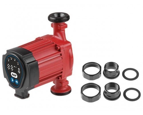 Насос циркуляционный WISE-25/60-180, A&P (5-45 Вт, 3000 л/ч, 6 м)