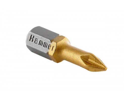 36724 Бита Hammer Flex 203-101 PB PH-1 25mm (1pc) TIN, 1шт.