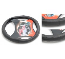 Чехол руля кожа H-8516-M (black) (2)
