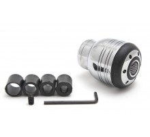 Ручка на КПП FR-6029 Black/chrome с подсветкой