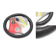 Чехол руля кожа 0250-5-(Black/broun)-M(TS-2510E)