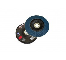 Круг лепестковый торцевой 125х22мм (P120,