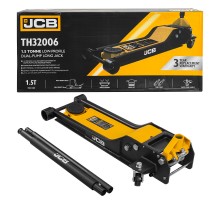 Домкрат подкатной гидравлический 1.5т (h min 70мм, h max 610мм)