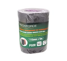 Бумага наждачная на тканевой основе 115ммх5м в рулоне (P320)