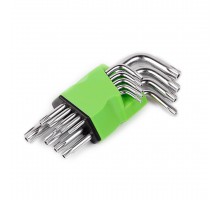 Набор ключей TORX Г-образных, 9пр.(Т10,15,20,25,27,30,40,45,50),в блистере