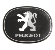 Коврик на панель BIG LOGO PEUGEOT 18*14см