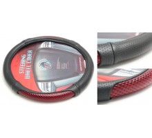 Чехол руля KD-71225-M (Black/maroon)