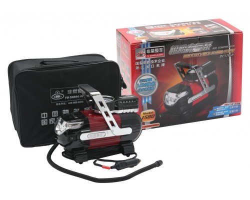 Компрессор а/м X1580 12V с фонарём