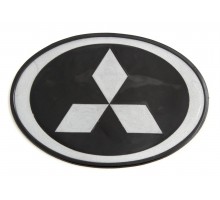 Коврик на панель BIG LOGO MITSUBISHI 19*13,5см