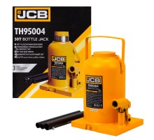 Домкрат бутылочный 50т с клапаном (h min-280мм, h max-450мм, ход штока-170мм)