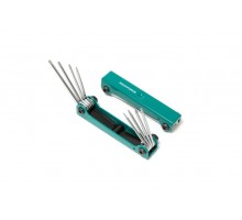 Набор ключей TORX складной 8пр.(Т5-Т10, Т15, Т20)
