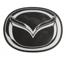 Коврик на панель BIG LOGO MAZDA 14*18см