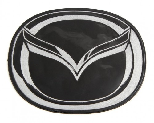 Коврик на панель BIG LOGO MAZDA 14*18см