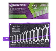Ключи рожковые, набор 12пр. (6х7, 8х9, 10х11, 12х13, 14х15, 16х17, 18х19, 20х22, 21х23, 24х27, 25х28, 30х32мм)