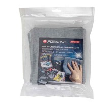 Салфетка из микрофибры 30х30см (комплект 3шт.)