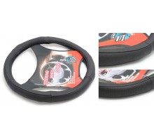 Чехол руля кожа H-8521-M (black) (2)