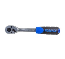 Трещотка реверсивная с резиновой ручкой 3\8