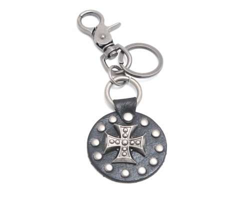 Брелок №262 Крест (black)