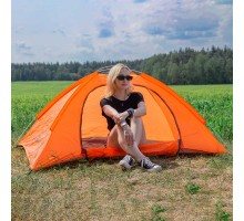 Палатка трекинговая двухместная (190x90x90см)