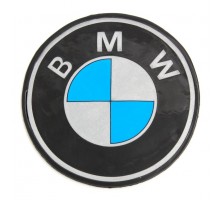 Коврик на панель BIG LOGO BMW 16см