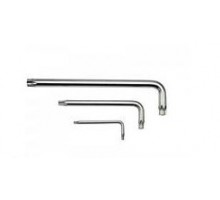 Ключ Г-образный TORX T27H с отверстием