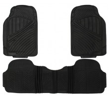 Ковры резиновые TS1818P+TS1820P Black