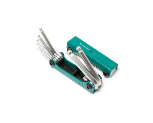 Набор ключей TORX складной, 8пр.(T9, T10, T15, T20, T25, T27, T30, T40 с отверстием)