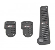 Накладки на педали XB-299 (black/black)