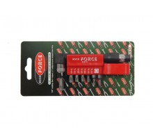 Набор бит TORX с отверткой битодержателем, 8пр. (Т10, Т15, Т20, Т25, Т27, Т30, Т40 - 30мм), 1\4