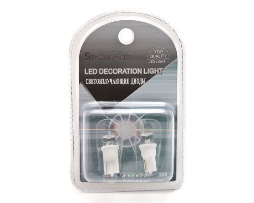 Светодиод W5W (white конус) 9,5-8 CSL-2028