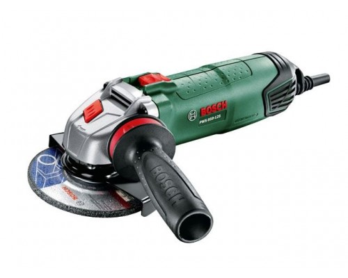 Одноручная углошлифмашина BOSCH PWS 850-125 в кор. (850 Вт, диск 125х22 мм, без регул. об.)