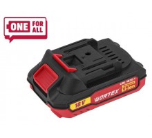Аккумулятор WORTEX CBL 1820-1 18.0 В, 2.0 А*ч, Li-Ion ALL1 (18.0 В, 2.0 А*ч, индикатор заряда, обрезиненный корпус)