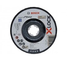 Круг обдирочный 125х6x22.2 мм для металла X-LOCK Expert for Metal BOSCH (подходит для всех типов УШМ)