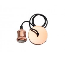 Светильник декоративный RETRO PLC 01 E27 230V/1M ROSE GOLD (патрон с проводом) JAZZWAY