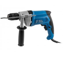 Дрель ударная BULL DR 1308 KL в кор. 850 Вт, БЗП металл 13 мм, 1 скорость, 0-2800 об/мин (0-44800 уд/мин)