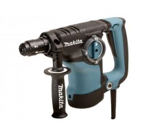 Перфоратор MAKITA HR 2811 FT в чем. (800 Вт, 2.8 Дж, 3 реж., патрон SDS-plus, быстросъемн., БЗП в комплекте, подсветка, вес 3.3 кг)