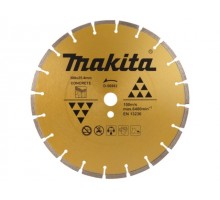 Алмазный круг 300х20/25.4 мм по бетону сегмент. MAKITA (сухая резка)