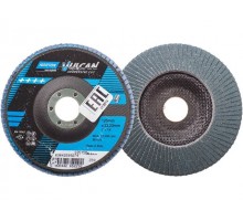 Круг лепестковый 125х22мм P40 Vulcan NORTON (R842 Конический)