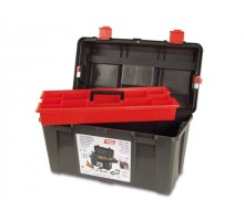 Ящик для инструмента пластмассовый 48x25,8x25,5см (с лотком) TAYG