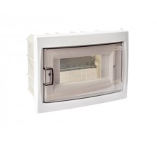 Бокс пласт. 8 модулей скрытый с крышкой IP 20, BYLECTRICA (212х148х103 мм)