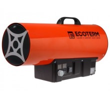 Нагреватель воздуха газ. Ecoterm GHD-50T прям., 50 кВт, термостат, переносной (Мощность 50кВт, Производительность 872 м3/ч, Тип газа: Пропан, Термоста