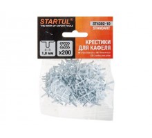 Крестики д/кафеля 1,0мм 200шт STARTUL STANDART (ST4302-10)