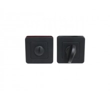 Завертка сантехническая к ручкам АЛЛЮР АРТ BK-S1 BL / BL(411515) матовый черный (УЗК)