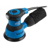 Эксцентриковая шлифмашина BULL OS 1235 в кор. 350 Вт, 125 мм, 8000-12000 об/мин, рег. об. (шнур - 4 м, амп. колебаний 2,6 мм)
