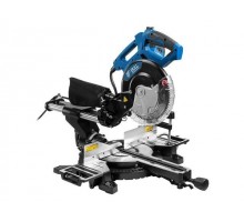 Торцовочная пила BULL CM 2502 в кор. 1800 Вт, 255 мм, глуб. до 89 мм, шир. до 310 мм, лазер, протяжк (Наклонный двигатель, диск 80T в комплекте)