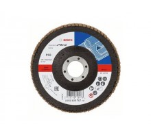 Круг лепестковый 125х22.2 мм K60 плоский STANDARD FOR METAL BOSCH